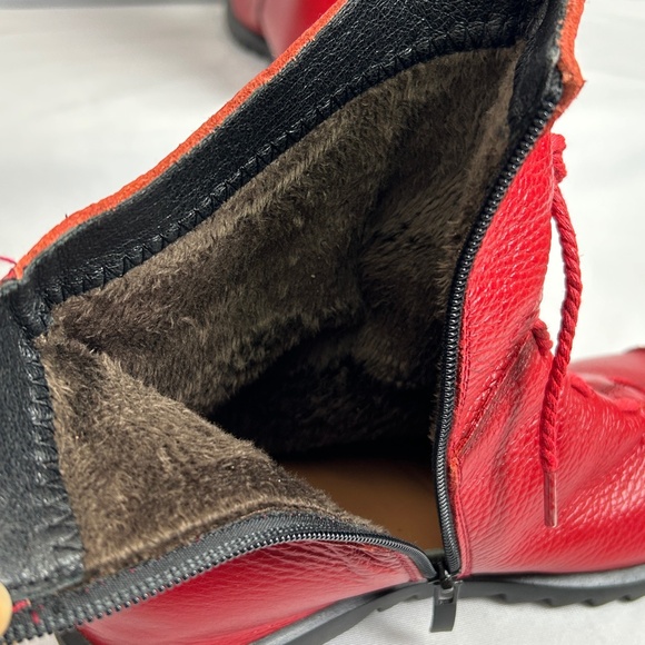 CLARSUNNY Genuine Leather Casual Boots - Picture 6 of 10